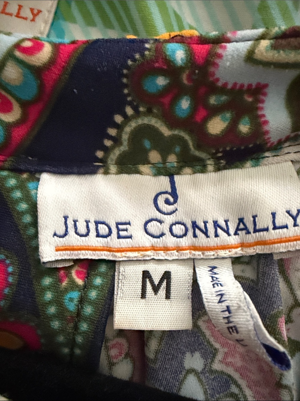 Jude Connally Multicolor Paisley Print Dress - Picture 3 of 3